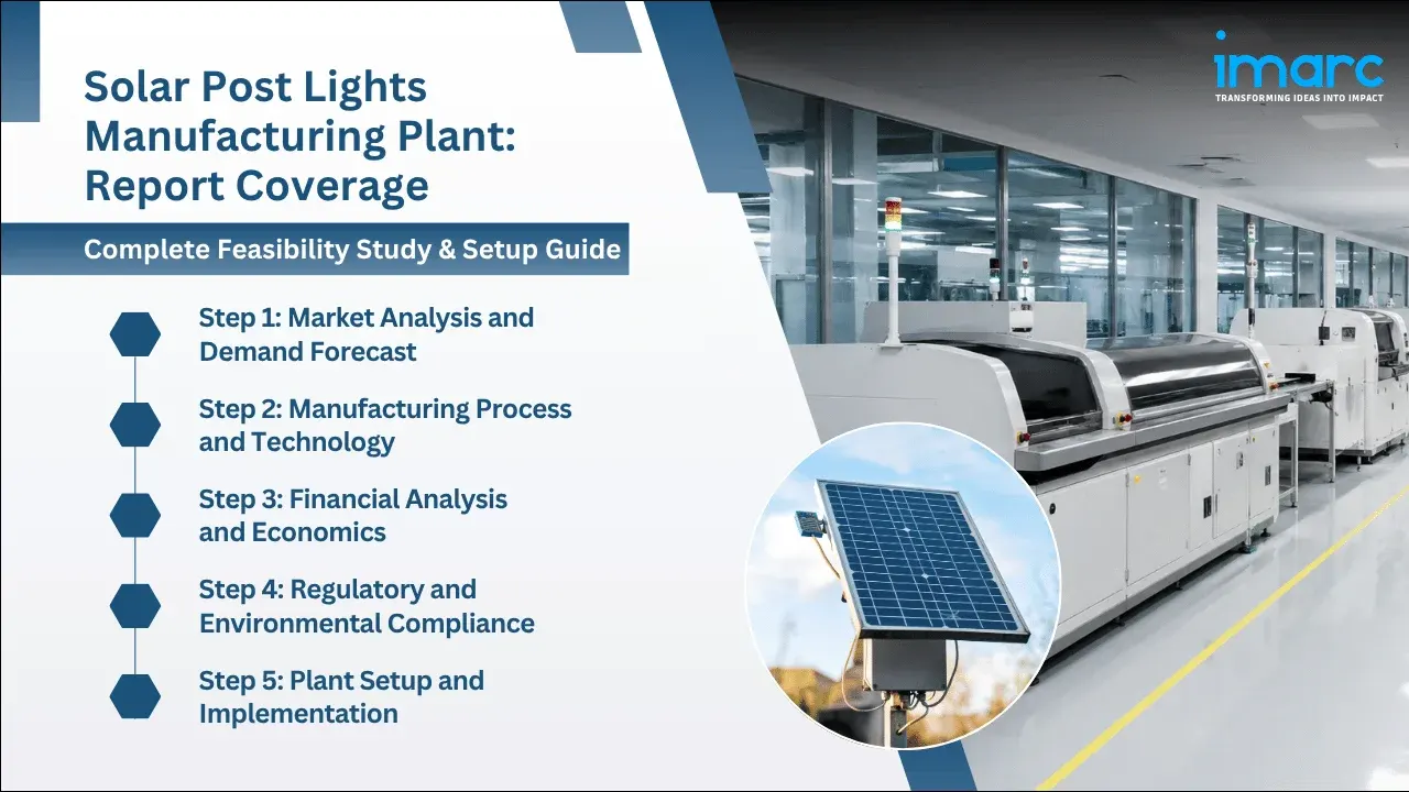 Solar Post Lights Manufacturing Plant Project Report