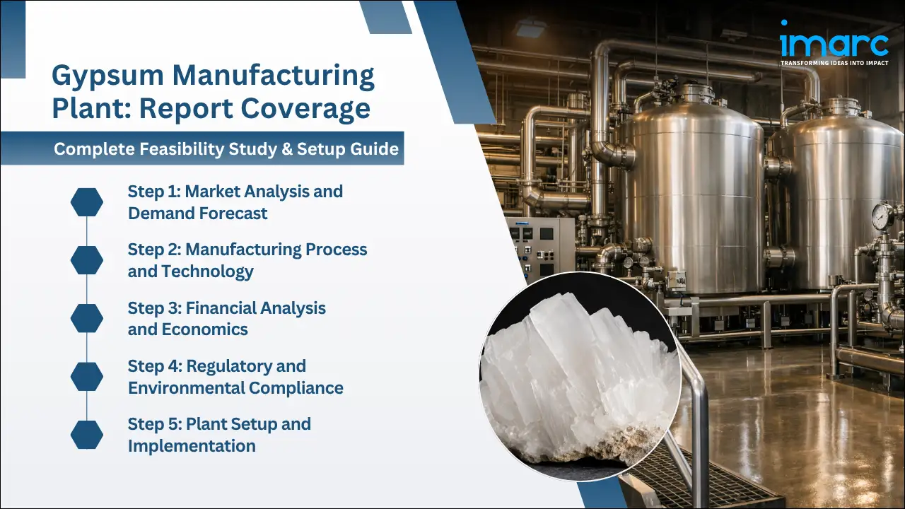 Gypsum Manufacturing Plant Project Report