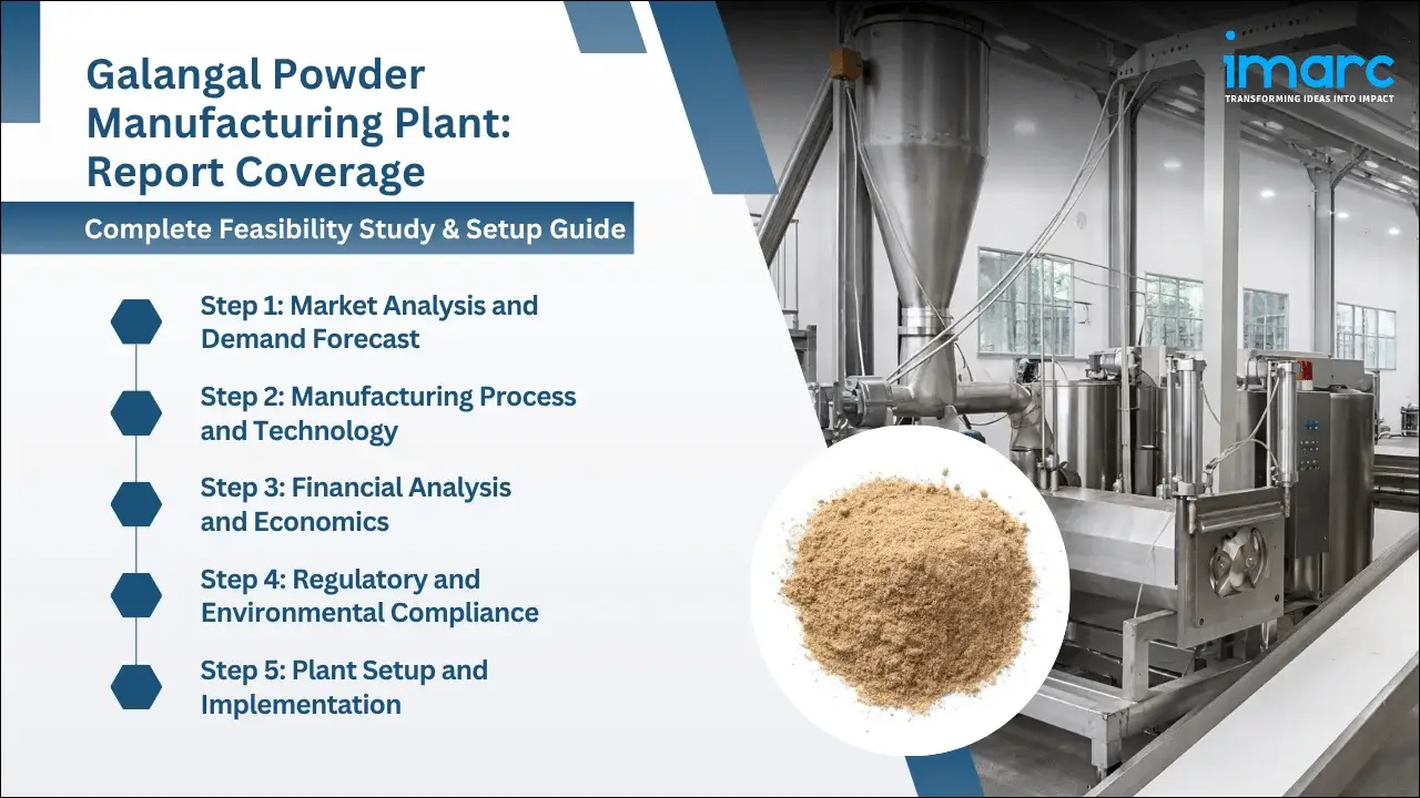 ​Galangal Powder Manufacturing Plant Project