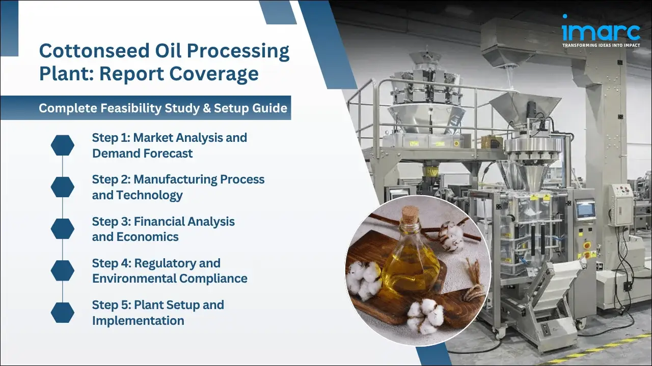 Cottonseed Oil Processing Plant Project Report