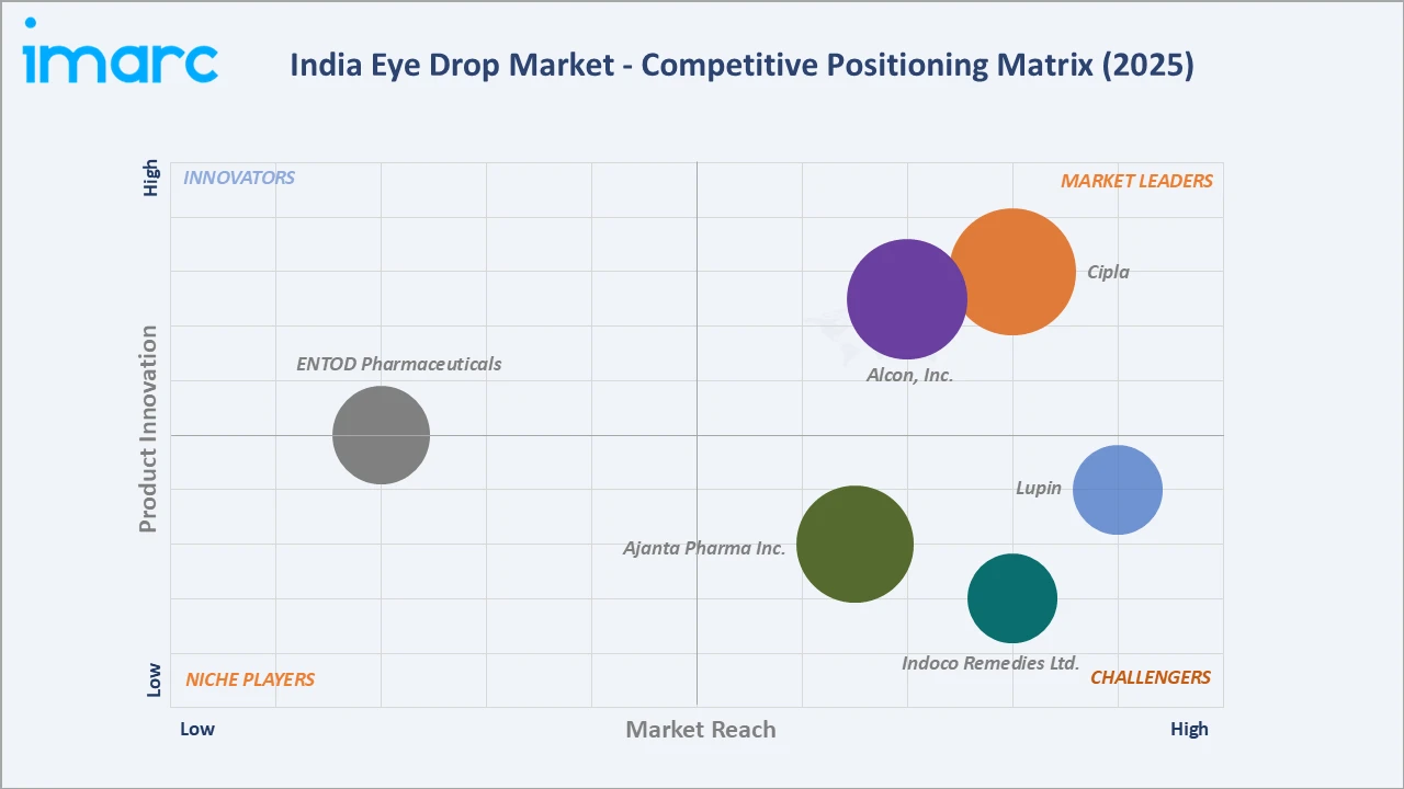 India Eye Drop Market Competitive Positioning Matrix
