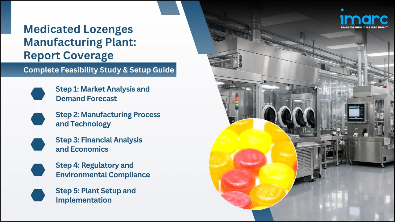 Medicated Lozenges Manufacturing Plant