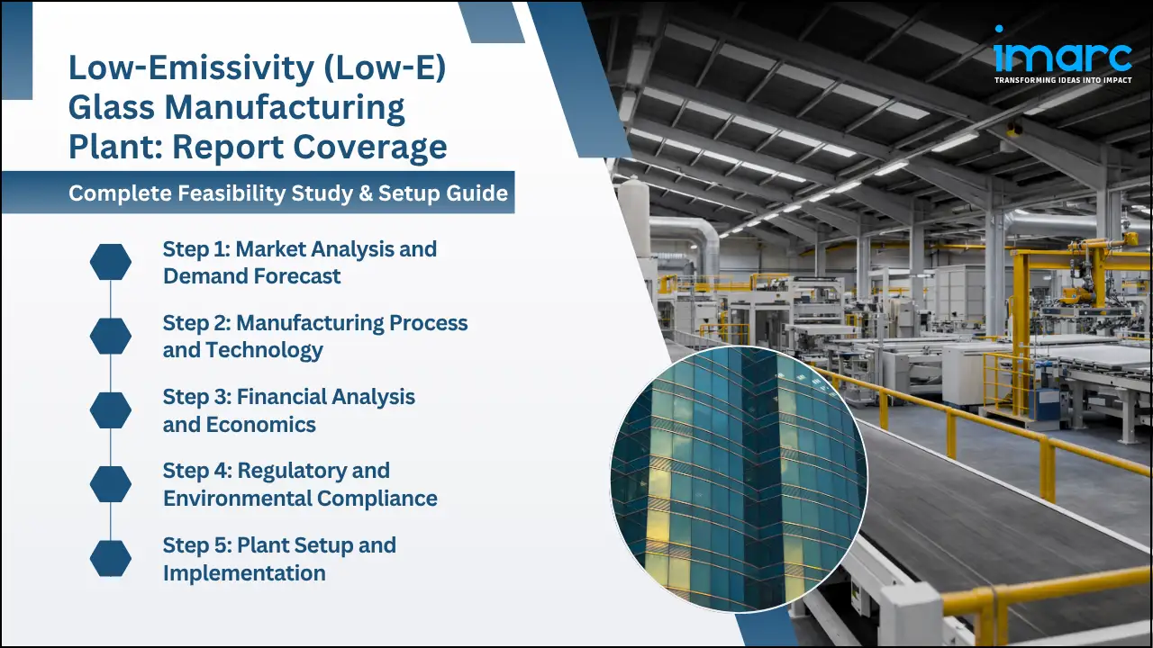 Low-Emissivity (Low-E) Glass Manufacturing Plant Project Report