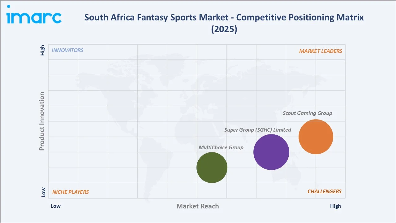 South Africa Fantasy Sports Market Competitive Positioning Matrix