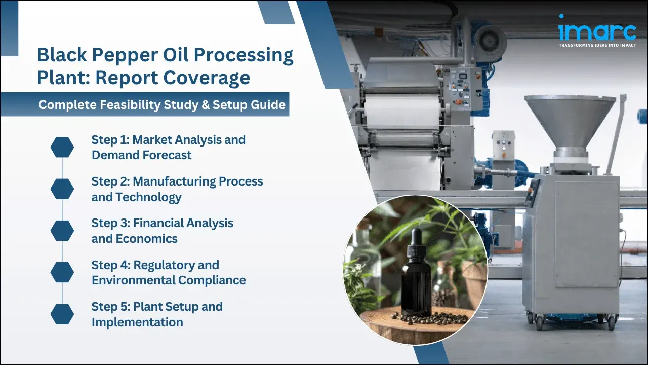 Black Pepper Oil Processing Plant