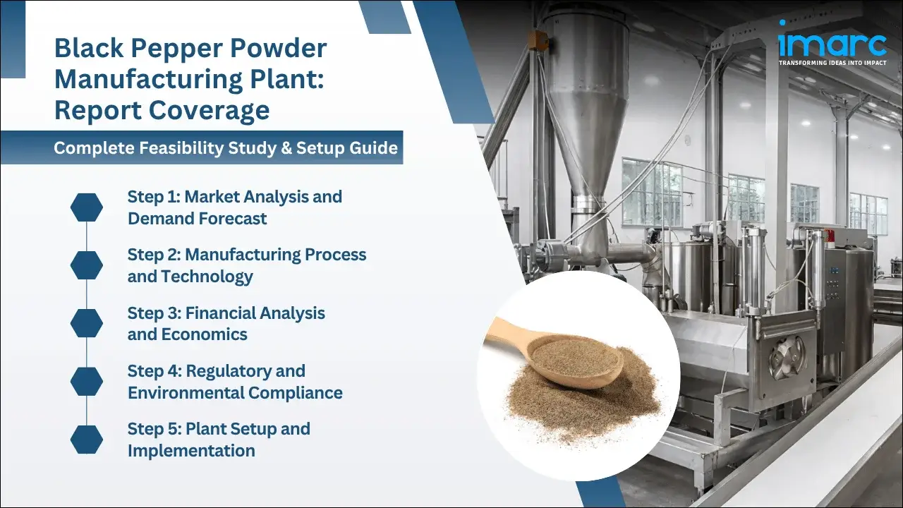 Black Pepper Powder Manufacturing Plant Project Report