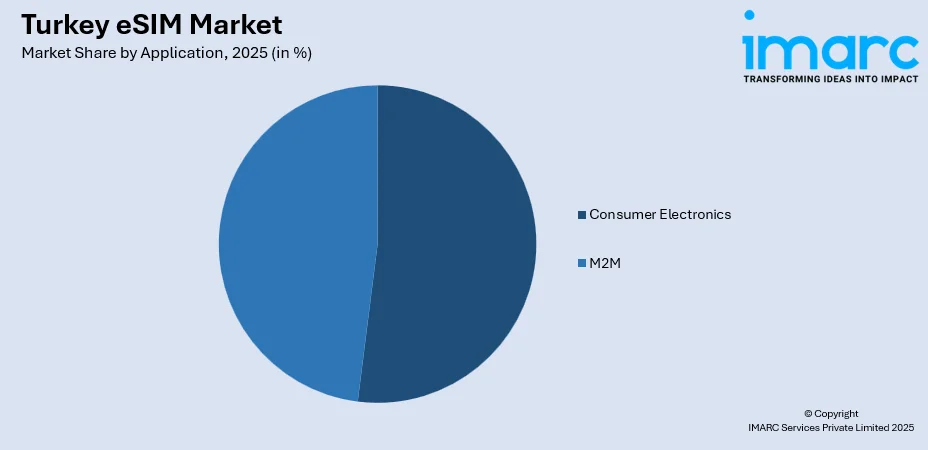 Turkey eSIM Market By Application