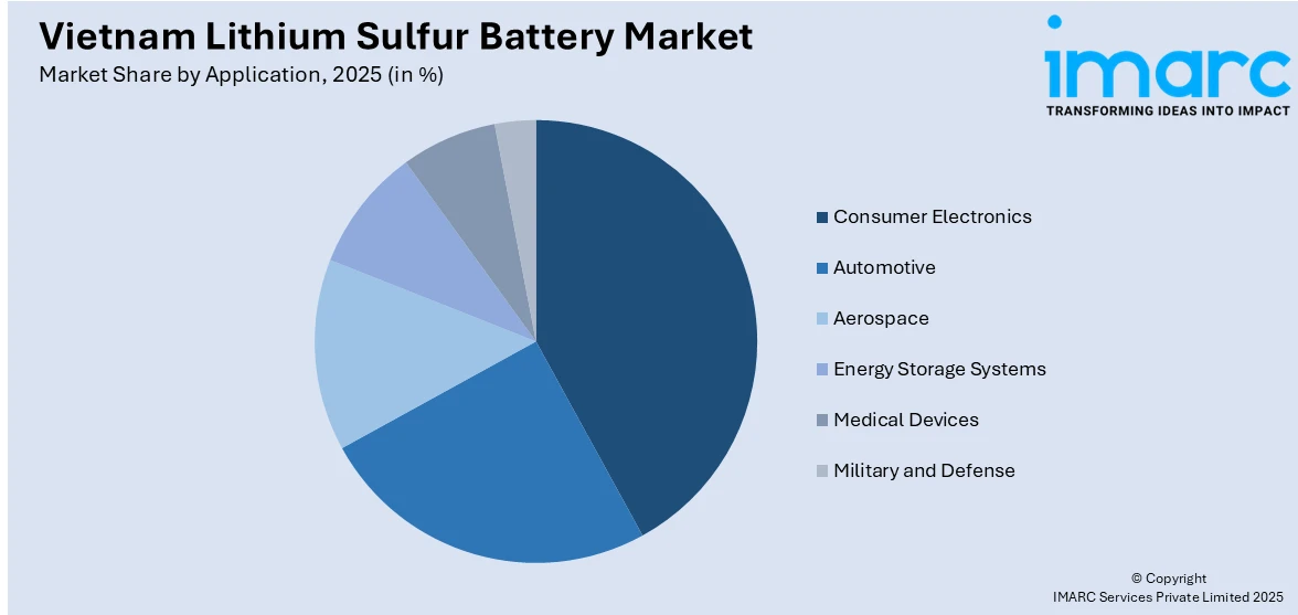 Vietnam Lithium Sulfur Battery Market By Application