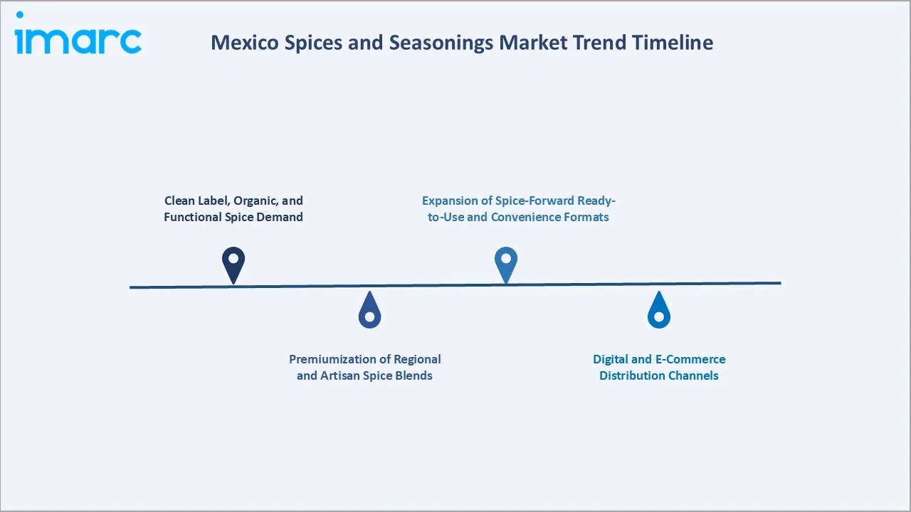Mexico Spices and Seasonings Market Trend Timeline