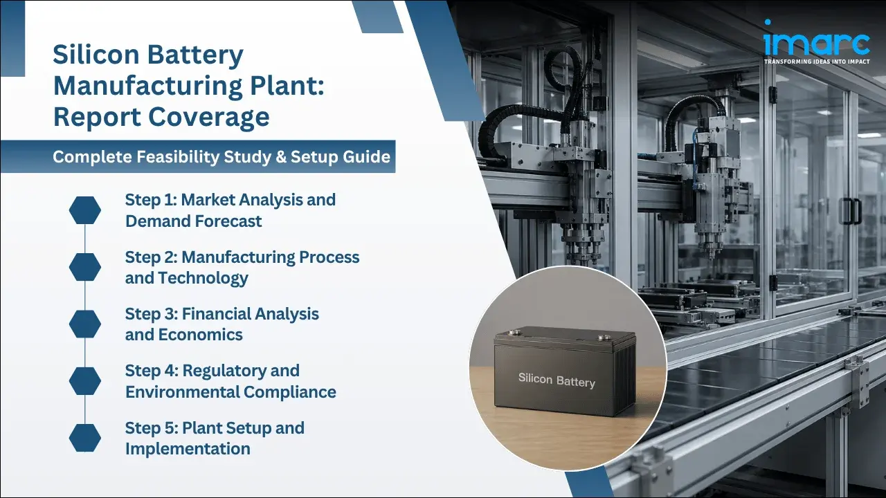 Silicon Battery Manufacturing Plant Project Report