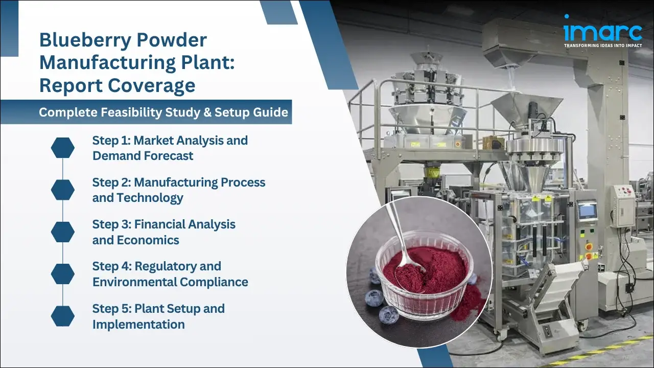 Blueberry Powder Manufacturing Plant Project Report