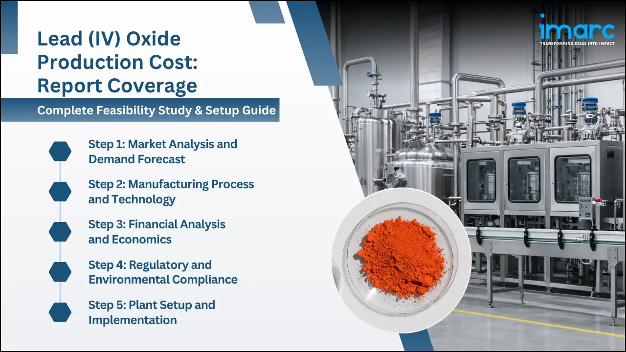 Lead (IV) Oxide Production Cost Analysis Report