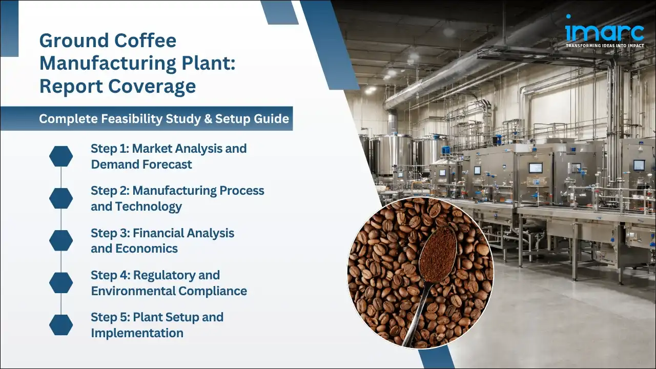 Ground Coffee Manufacturing Plant