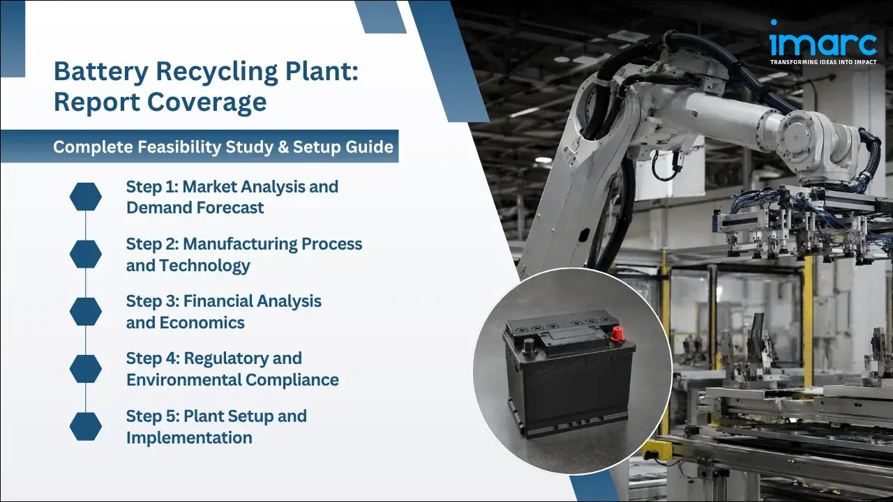 Battery Recycling Plant Project Report
