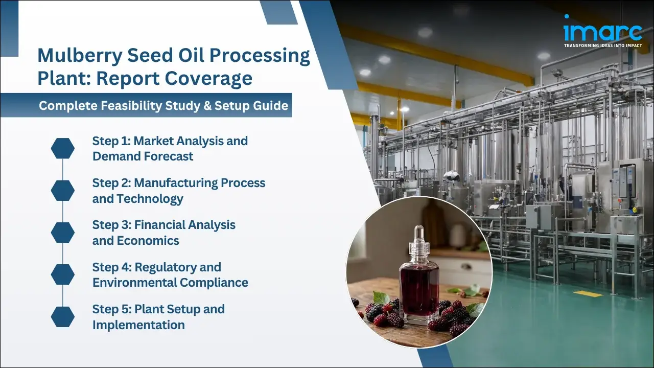 Mulberry Seed Oil Processing Plant