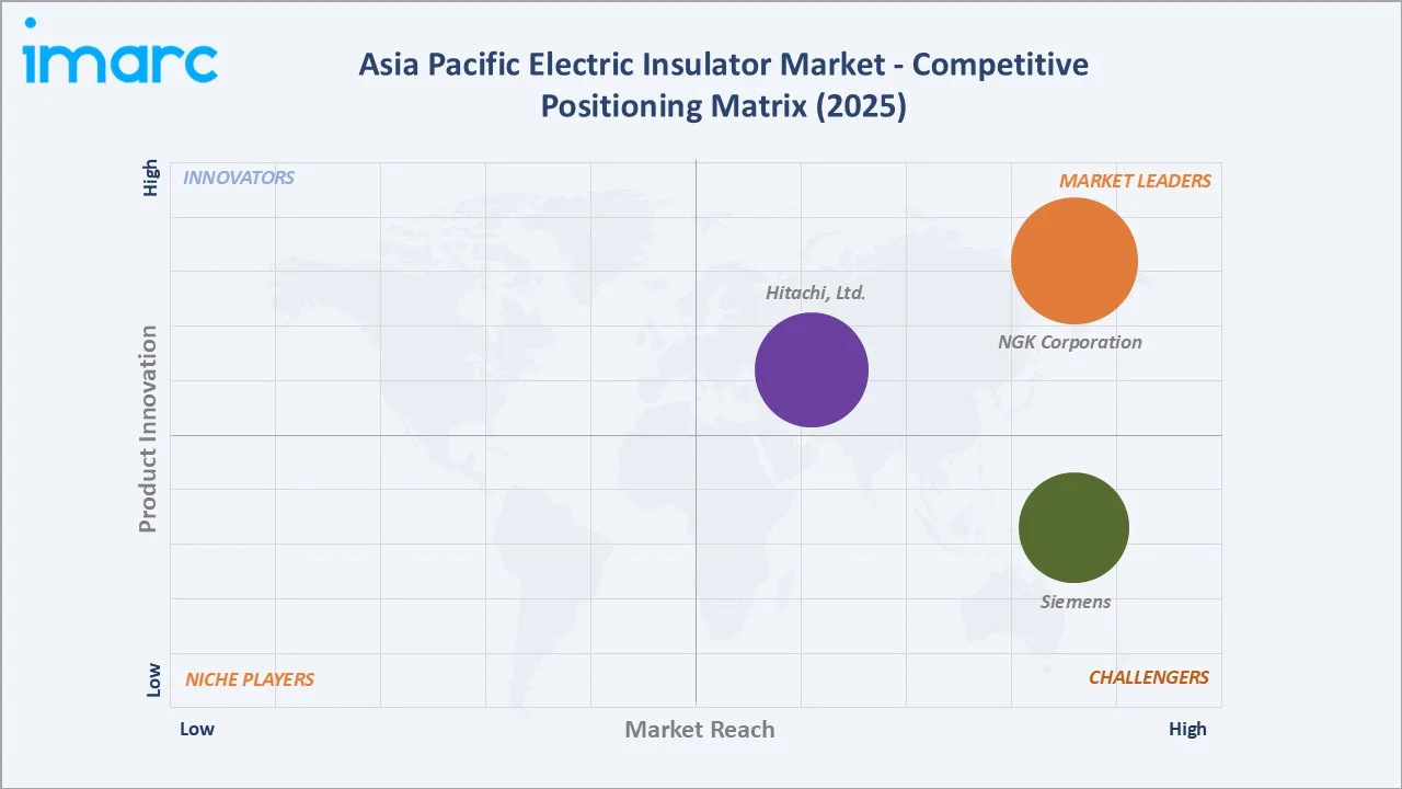 Asia Pacific Electric Insulator Market By Competitive Positioning Matrix
