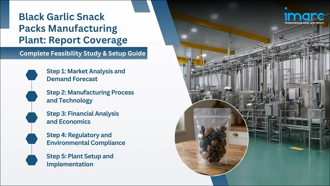 Black Garlic Snack Packs Manufacturing Plant Project Report