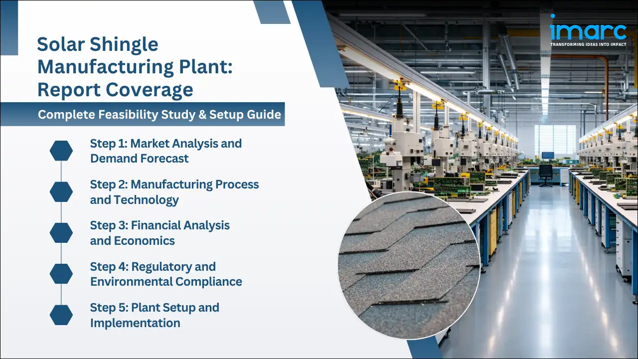 Solar Shingle Manufacturing Plant Project Report
