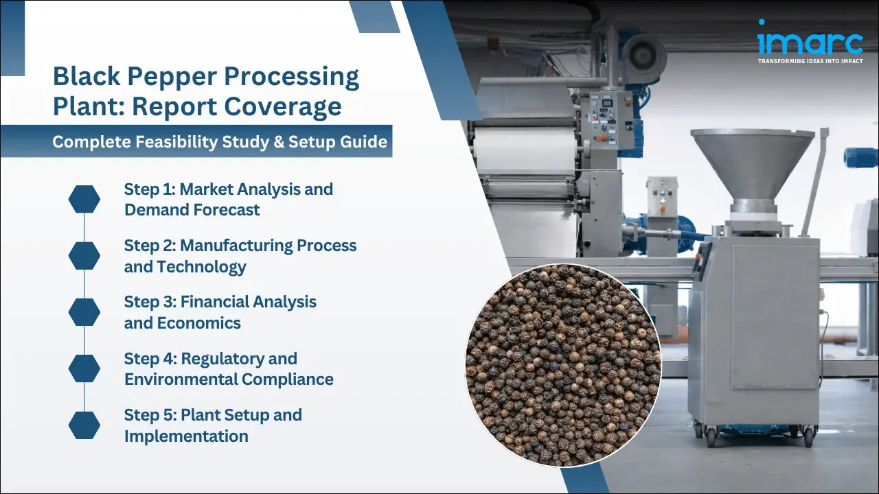 Black Pepper Processing Plant