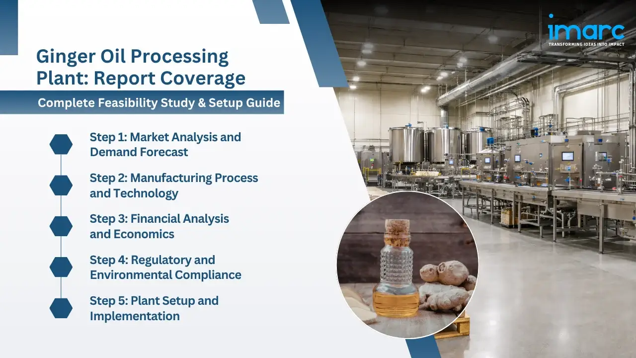 Ginger Oil Processing Plant Project Report
