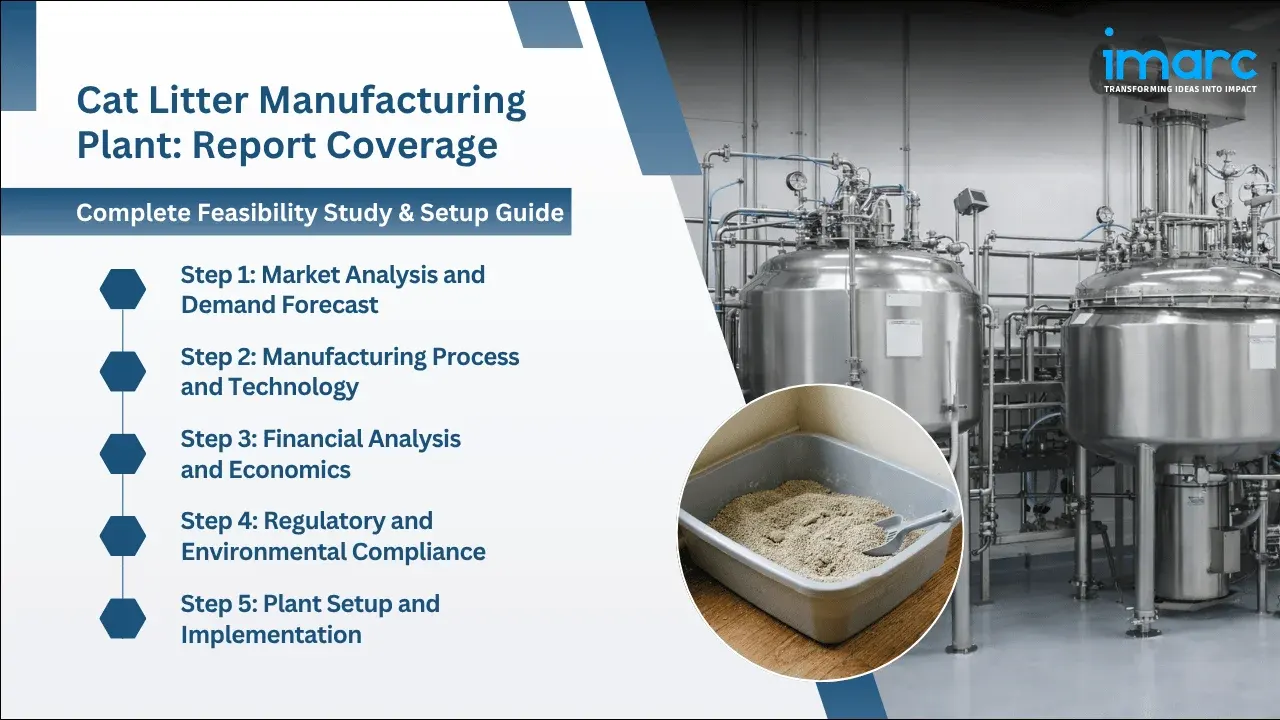 Cat Litter Manufacturing Plant Project Report 