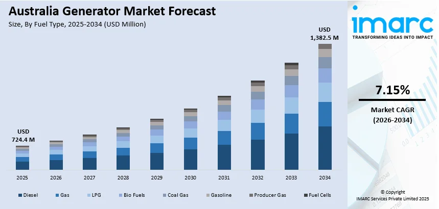 Australia Generator Market By Fuel Type