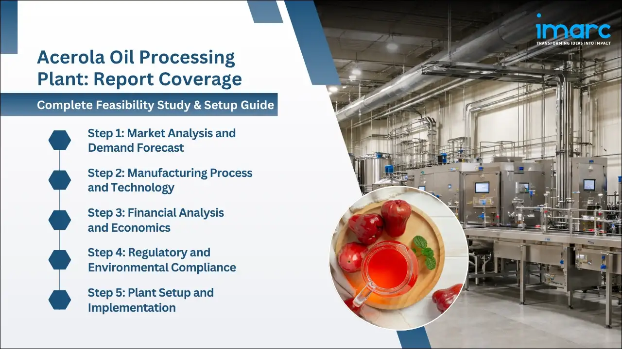 Acerola Oil Processing Plant Project Report