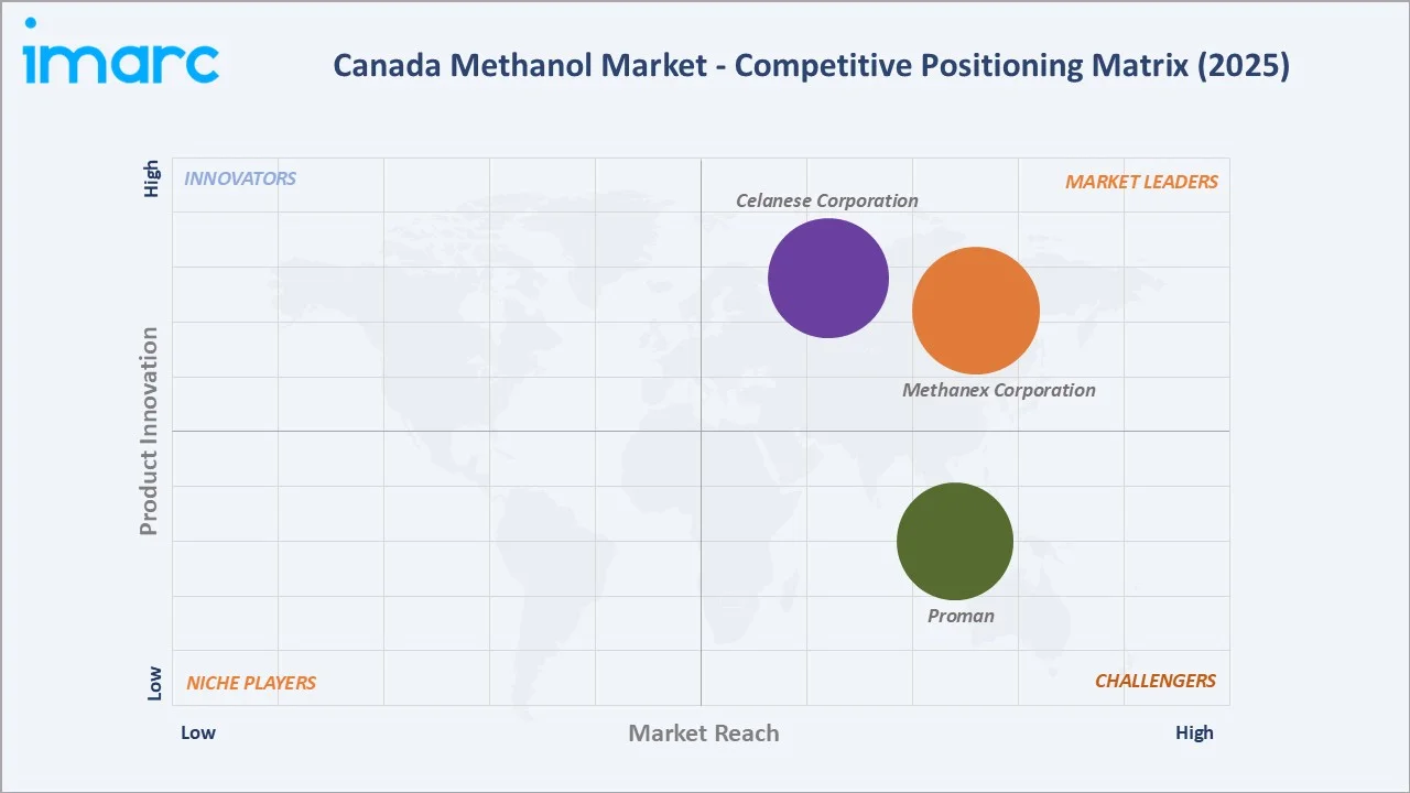Canada Methanol Market By Competitive Positioning Matrix