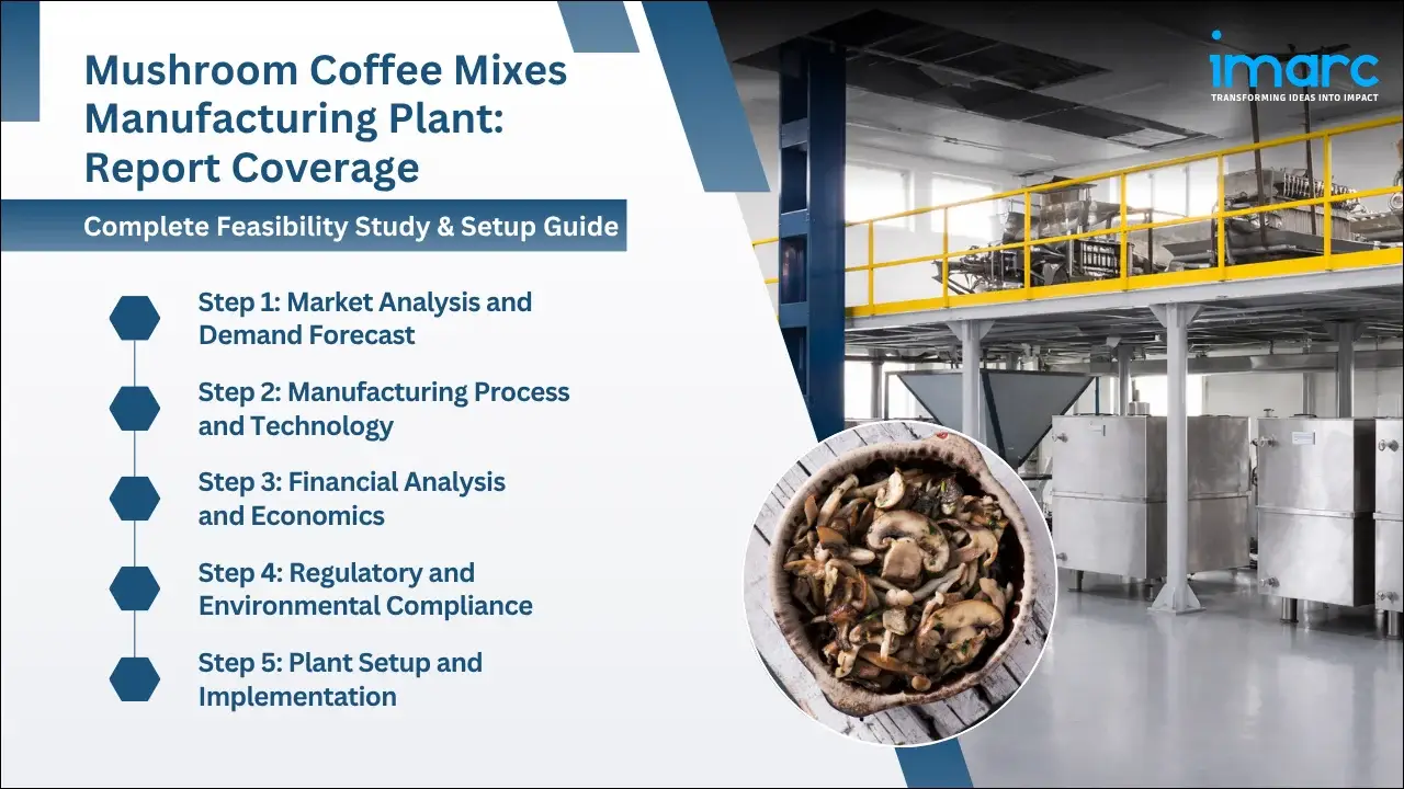 Mushroom coffee mixes Manufacturing Plant Project Report
