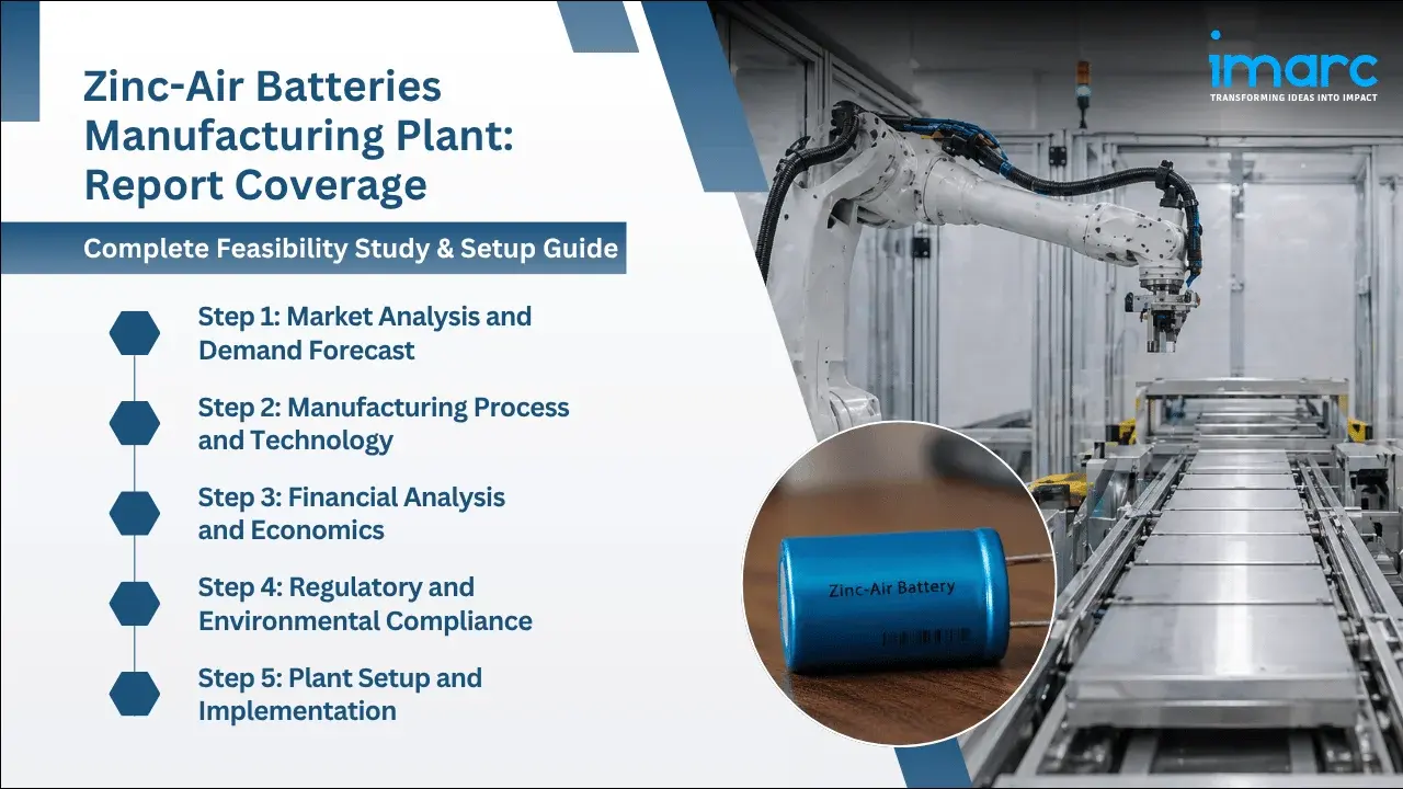 Zinc-Air Batteries Manufacturing Plant Project Report