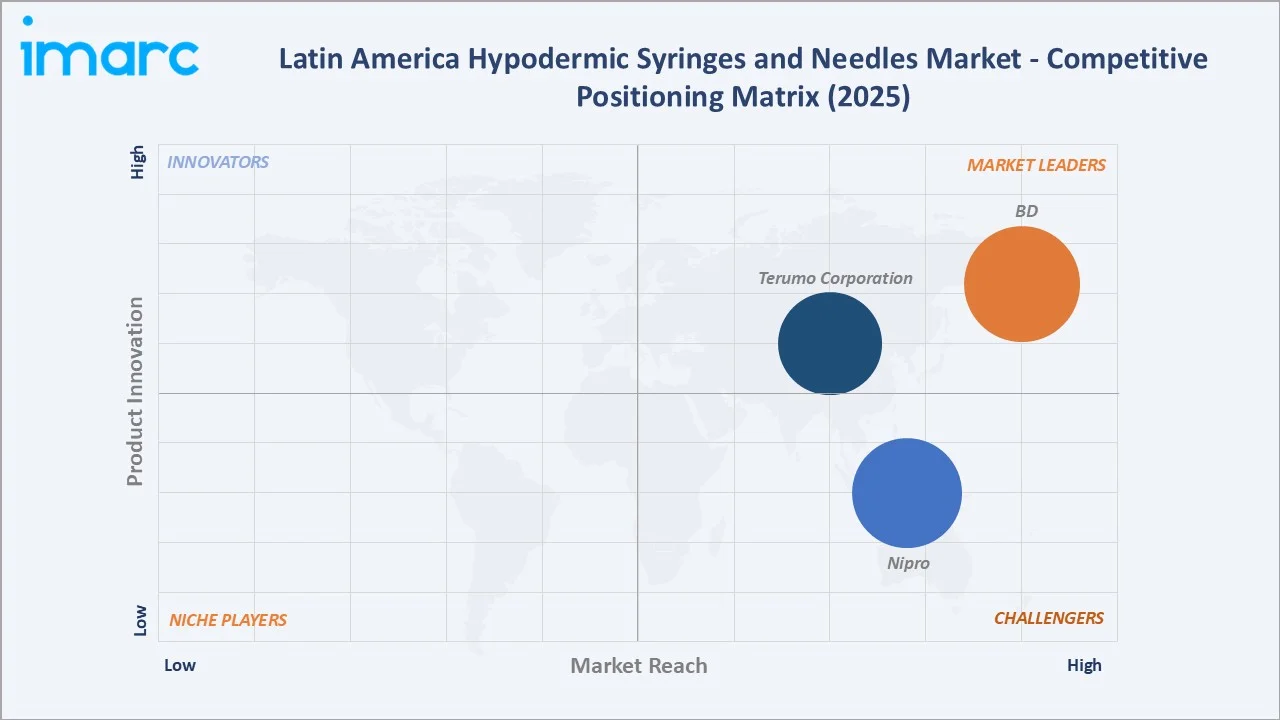 Latin America Hypodermic Syringes and Needles Market by Competitive Landscape