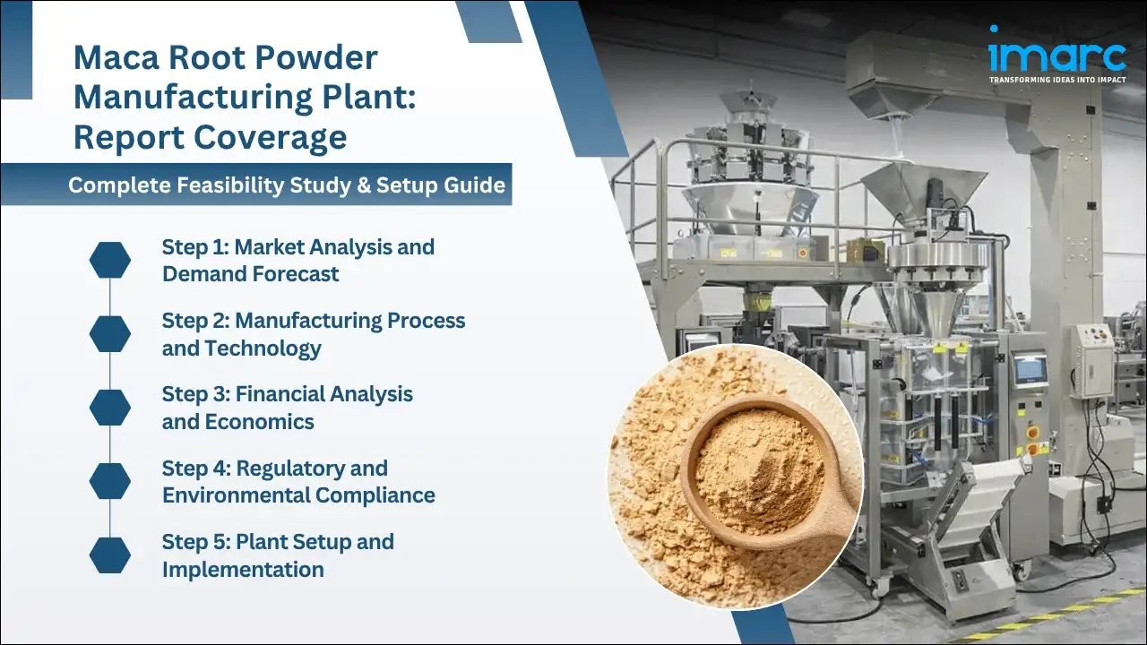 Maca Root Powder Manufacturing Plant Project