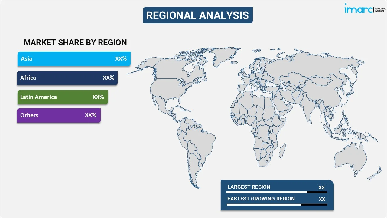 Cassava Starch Market By Region