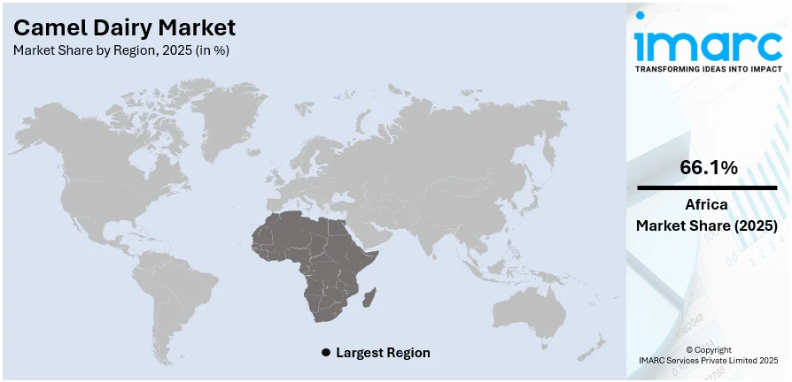 Camel Dairy Market By Region