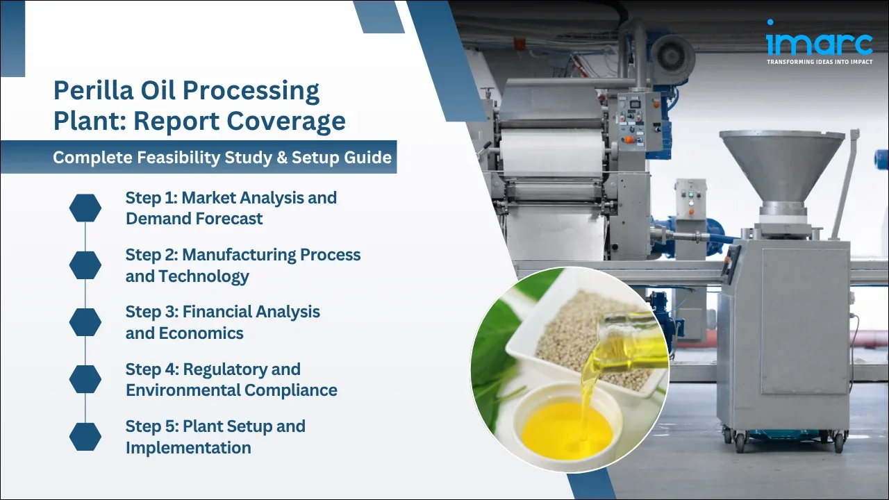 Perilla Oil Processing Plant  