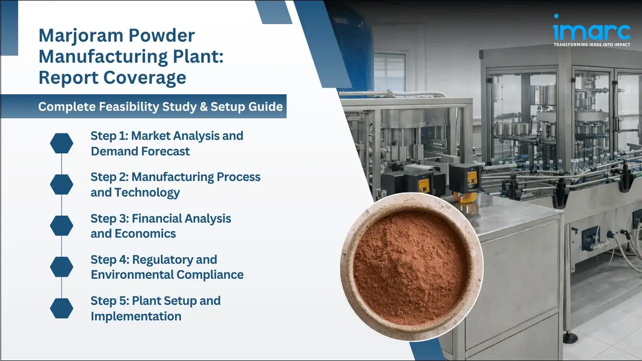 Marjoram Powder Manufacturing Plant Project Report