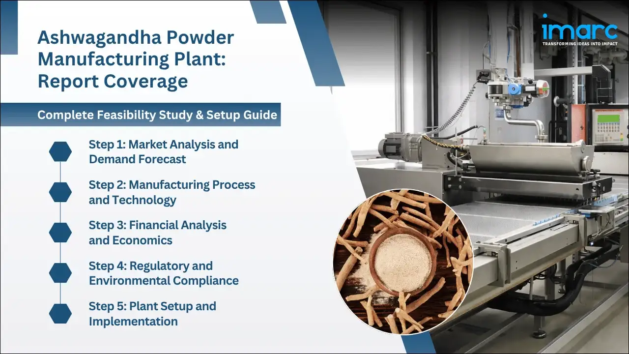 ashwagandha powder manufacturing plant