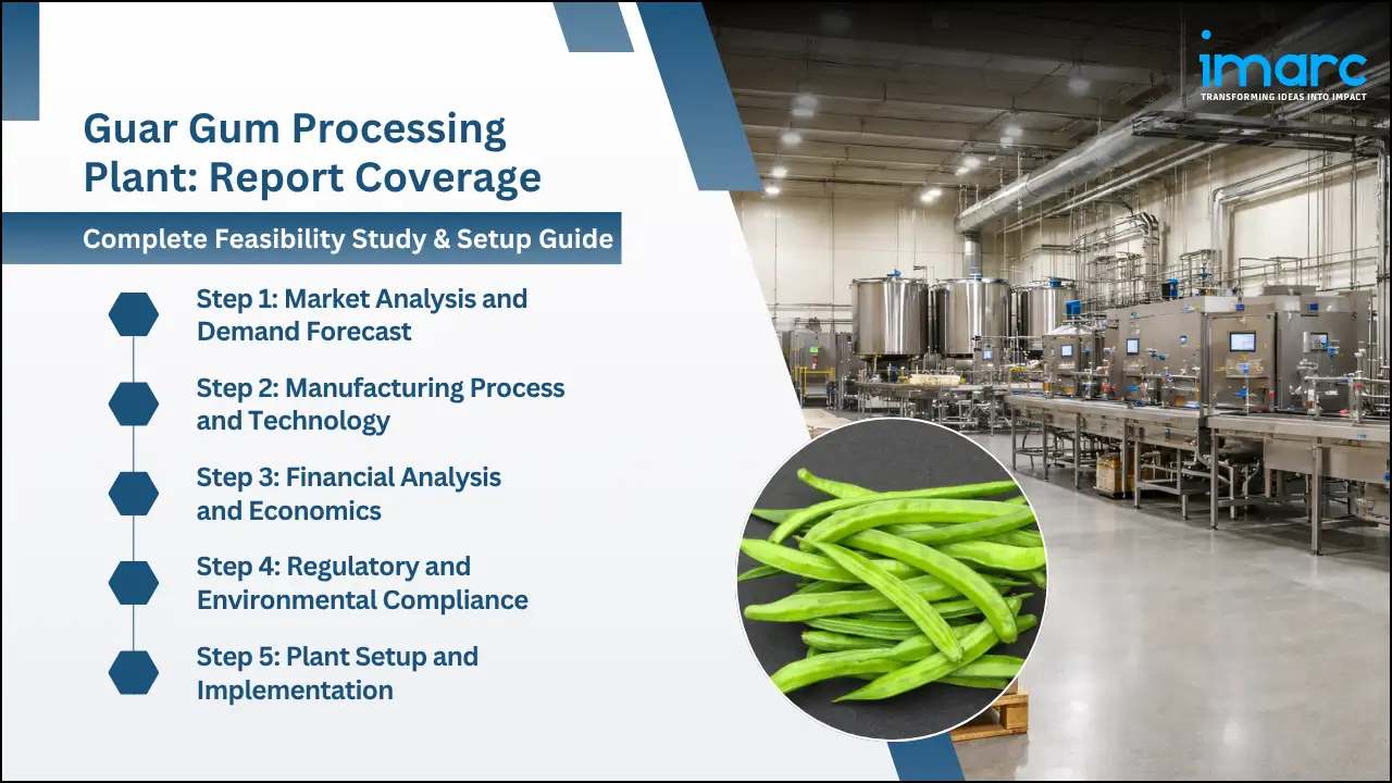Guar Gum Processing Plant Project Report