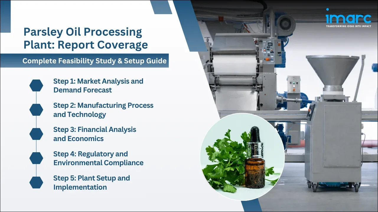 Parsley Oil Processing Plant