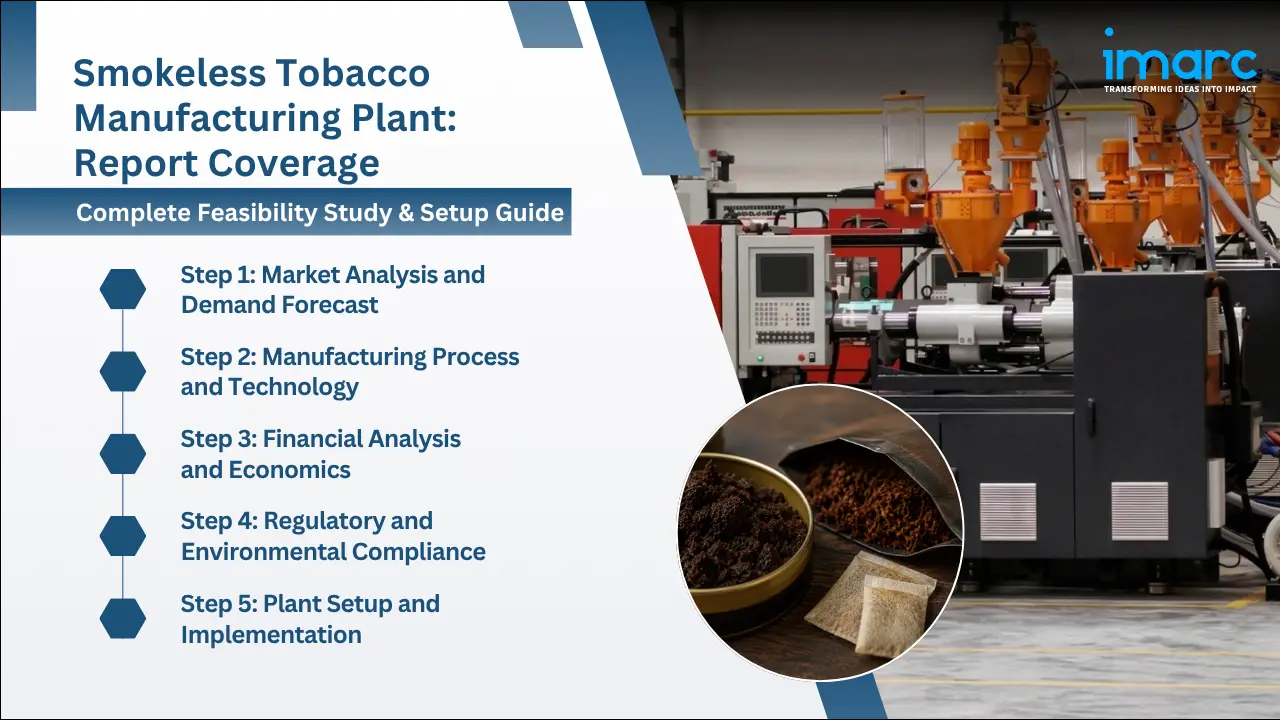 Smokeless Tobacco Manufacturing Plant Project Report