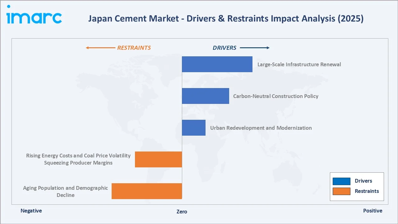 Japan Cement Market Drivers & Restraints