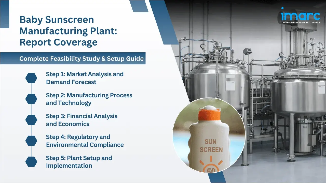 Baby Sunscreen Manufacturing Plant
