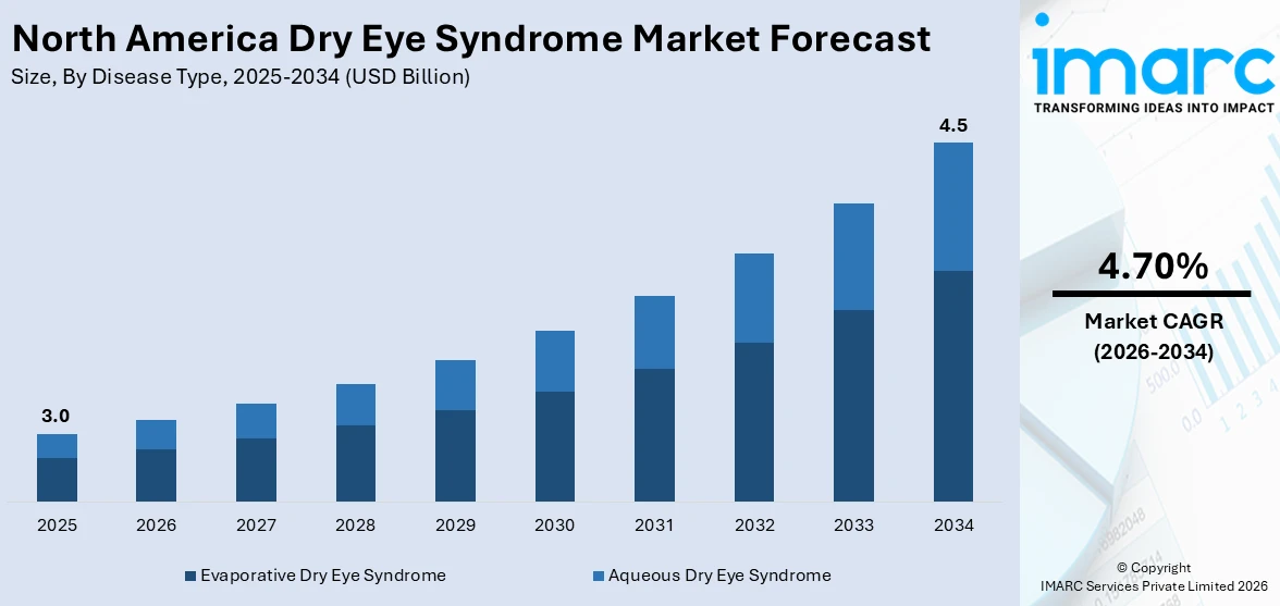 North America Dry Eye Syndrome Market Size