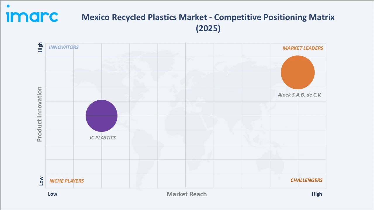 Mexico Recycled Plastics Market Competitive Positioning Matrix