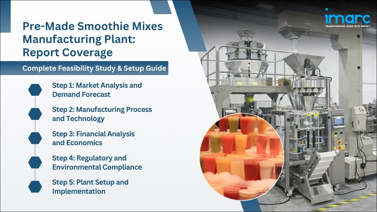 Pre-Made Smoothie Mixes Manufacturing Plant