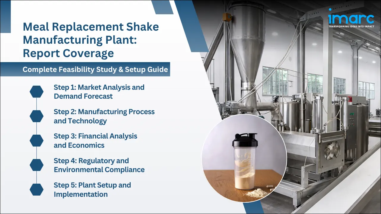 Meal Replacement Shake Manufacturing Plant Project Report
