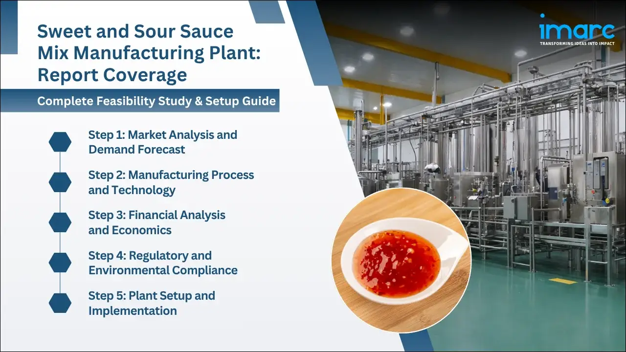 Sweet and Sour Sauce Mix Manufacturing Plant Project Report