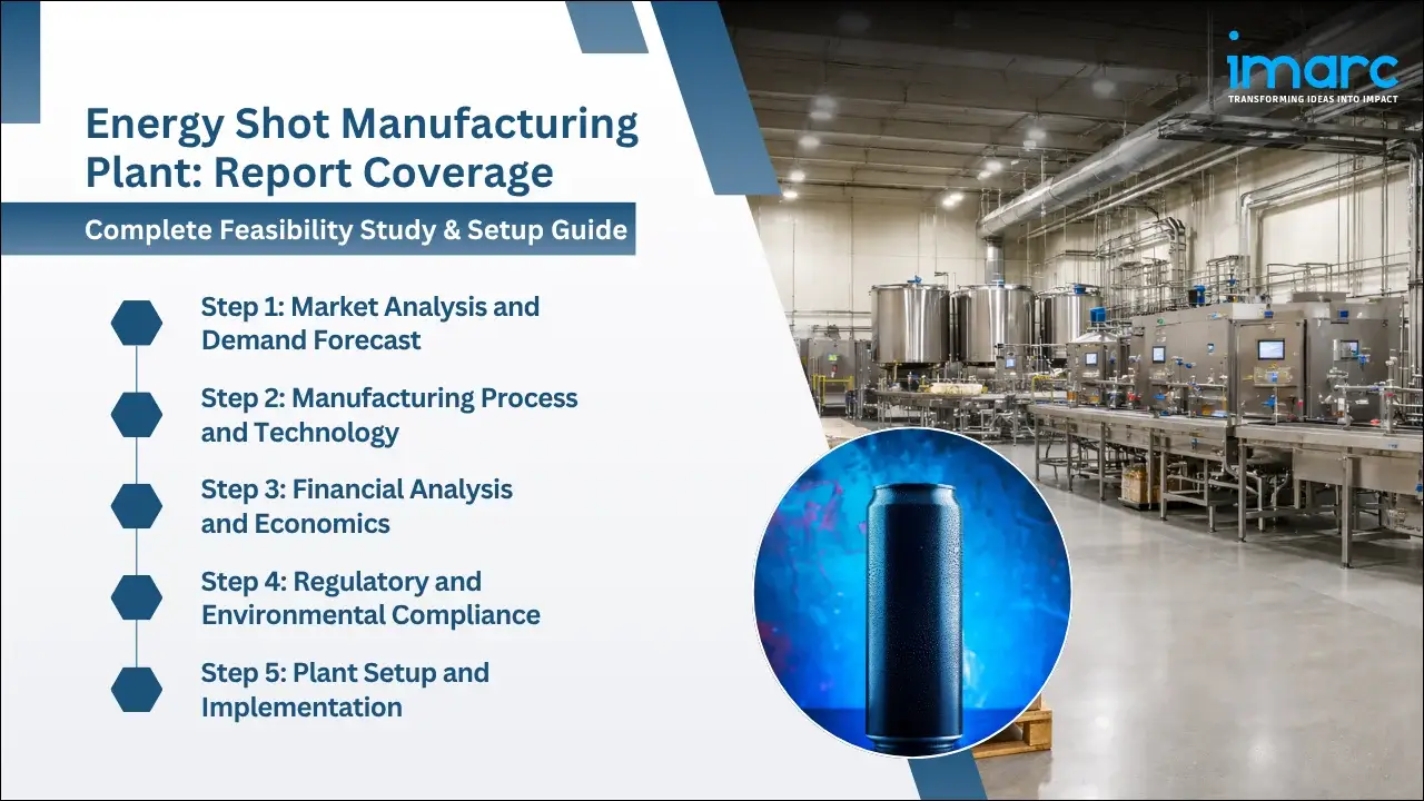 Energy Shot Manufacturing Plant Project Report