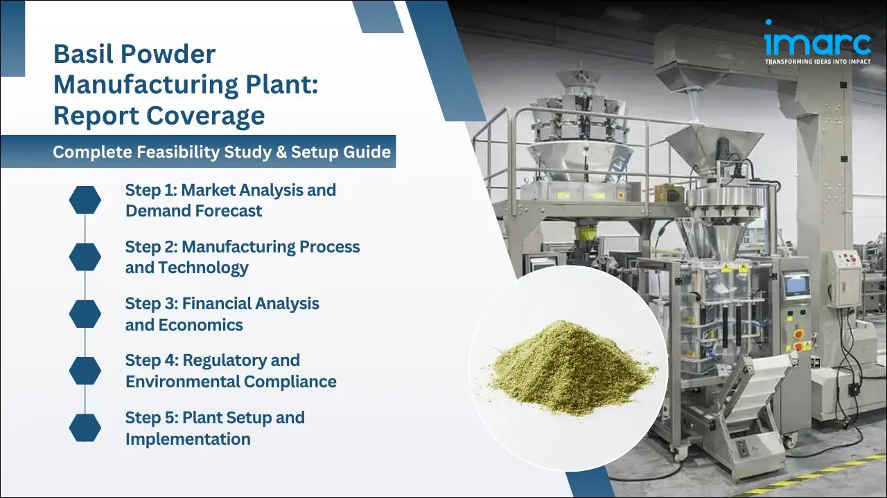 Basil Powder Manufacturing Plant Project Report
