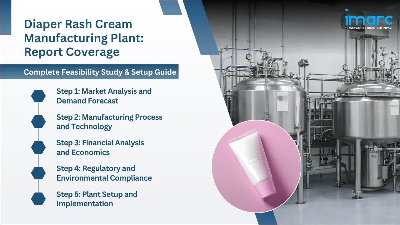 Diaper Rash Cream Manufacturing Plant